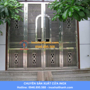 cửa inox, cửa cổng inox