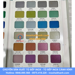 Cánh cửa kính tủ bếp