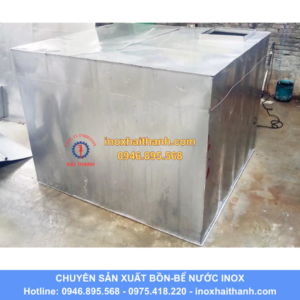 bể nước nổi inox, bể nổi inox