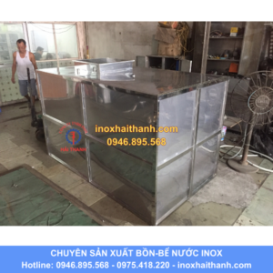 bể nước nổi inox, bể nổi inox