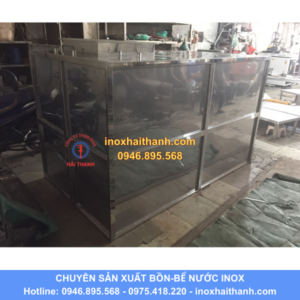 bể nước nổi inox, bể nổi inox