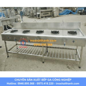 bếp ga công nghiệp 5 họng