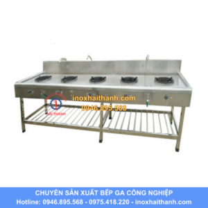 bếp ga công nghiệp 5 họng