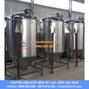 bồn áp lực inox, bồn lọc áp lực inox