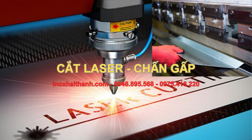 cắt laser cnc chấn gấp