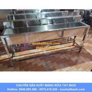 máng rửa tay inox