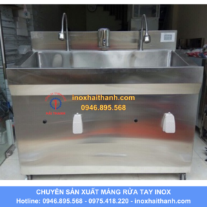 máng rửa tay inox