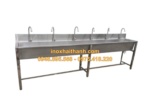 máng rửa tay inox