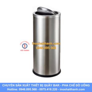 nắp rác tròn, nắp thùng rác tròn inox