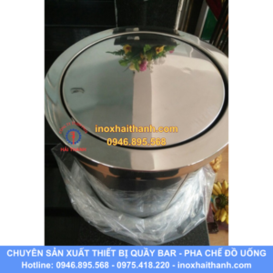 nắp rác tròn, nắp thùng rác tròn inox