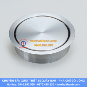 nắp rác tròn, nắp thùng rác tròn inox