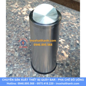 nắp rác tròn, nắp thùng rác tròn inox