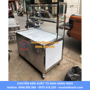 tủ bán hàng inox