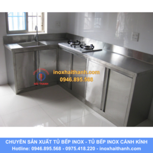 tủ bếp inox