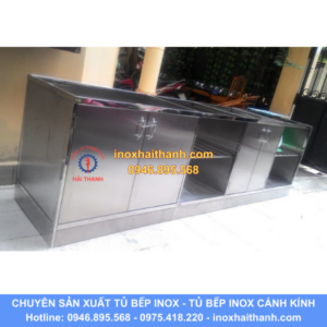 tủ bếp inox