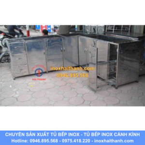 tủ bếp inox